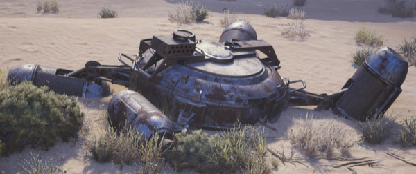Husk Graveyard